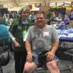 Total heart moment ❤️ - I saw Tim 3 years ago at another MnMom..He came to Fargo today and asked for me. "I've learned people will forget what you said, people will forget what you did, but people will never forget how you made them feel."